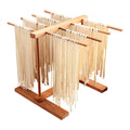 Household Beech Wood Collapsible Instant Noodle Spaghetti Pasta Dryer Drying Rack Holder Machine with 8 Arms