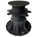 Adjustable Plastic Decking Pedestal Flat Head Raised Floor Support for Joist and Tile Center XF-T204A 65-145 mm Base 160 mm