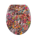 Modern O-Shape UF Quick Release Urea Resin Slow-Close Female Washing Closed Front Bathroom Toilet Seat Cover Unique Design Style
