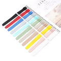 High End Liquid Silicone Rubber Strap 20mm Curved End Wrist Bands Watch Strap for Moonwatch
