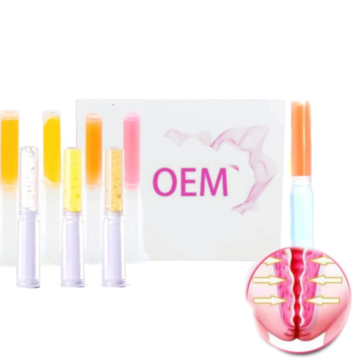 6 in 1 Vaginal Gel Feminine Private Qing Gong Detox Yoni Gel Vaginal Tightening Gel