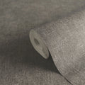 Made in Germany Solid Black Non Woven Vinyl Wallpaper Rolls Abrasion-Resistant for Living Room Hotel & School Use 1005x053m