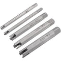 5pcs M5-M12 Set of Damaged Screw Tap Extractor Guide Broken Screw Tap Remover Tool Wrench Set Drill Bit for Tap Die Dropshipping