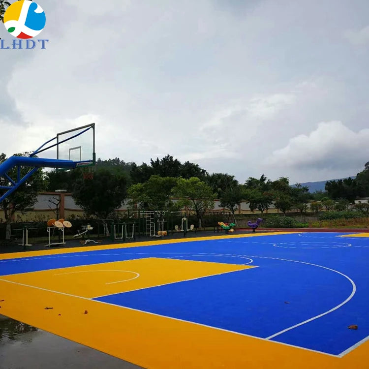 Professional Basketball Court Tiles - Interlocking Sports Flooring for Backyard Pickleball Courts Flooring