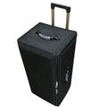 Eyewear Display Suitcase on Sale Black Oxford Cloth Fabric Tray Frame Slots Big Capacity Optical Eyeglass Traveling
