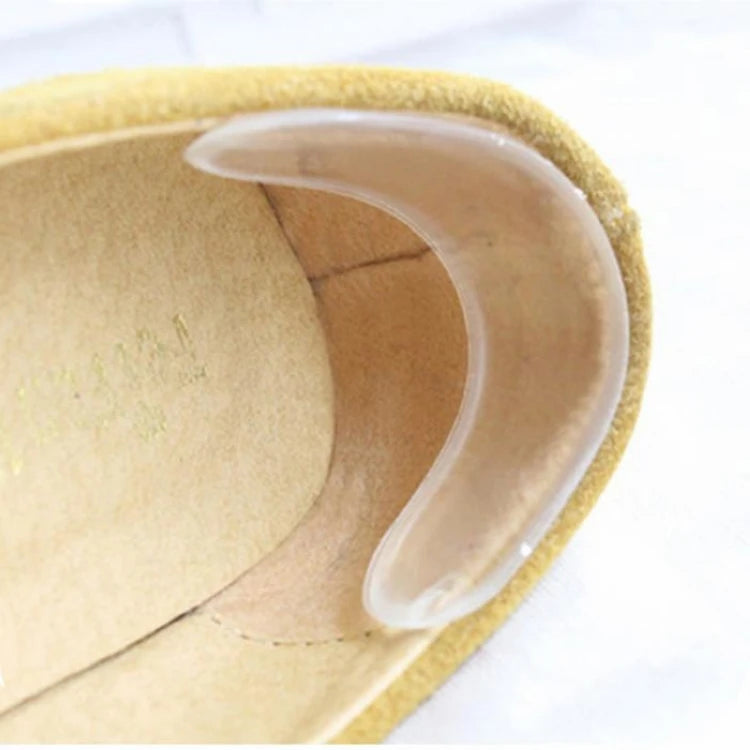 Factory Price Woman Shoes Sticker Transparent Silicone High Heels Protector Prevent Rub Pain Heel Grips Invisible Insole