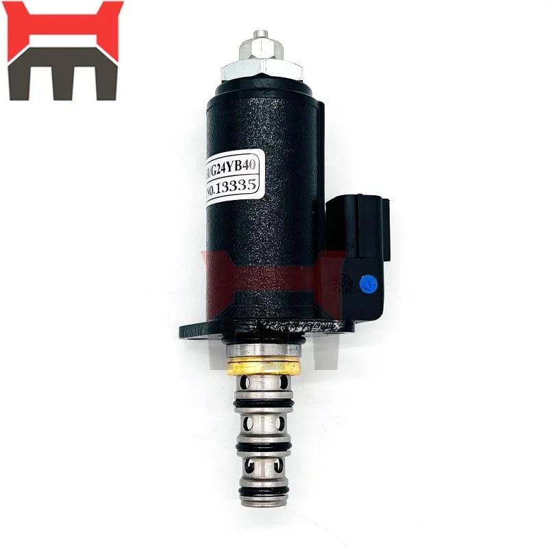 New Excavator Parts Slewing Brake Solenoid Valve Models YB35V00006F1 YN35V00019F1 YN35V00021F1 KWE5K-31/G24DA50 SK230-6 SK330-6