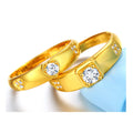 Fine Jewelry Wholesale Men Women 925 Sterling Silver Gra Certificate Jewelry Engagement Wedding Rings Set Couple Moissanite