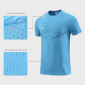 Reflective Personalized Pattern Short Sleeves Sports Essential T-shirt Lightweight Sweat-wicking Running T-shirt