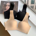 New Girl Bra Comfortable Sporty Style Wire-Free Support Adjusted Breathable Light Thin Traceless Steel Ring Free Bra for Women