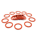 Heat Resistant Food Grade Soft Silicone O-ring Seal High Temperature Red VMQ Silicone O Rings for Food Machinery