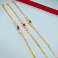 Gold Plated Bracelet With Diamonds and Gems Bracelet With Micro Gems Exquisite Craftsmanship Gold Plated Ladies Jewelry