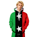 Fitspi Manufacturer Wholesale Men's Clothing 3d Printed Flag European American Men's Hoodie Sweatshirt Custom Dropshipping