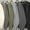 Crewneck Luxury Quality Oversized Drop Shoulder Designer Custom Men's  Streetwear Sweatshirt Plain