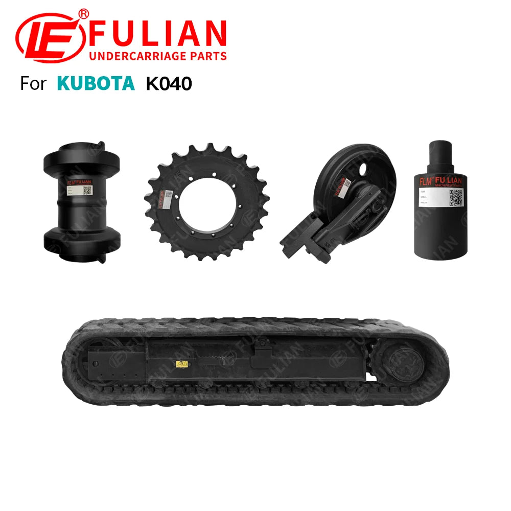 Mini Excavator Bottom Roller Drive Sprocket Idler Wheel Carrier Roller for Kubota K040