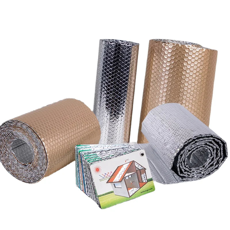 Light Weight Aluminum Bubble Insulation Heat Resistant Materials Thermal Insulation Building Roof Sheet