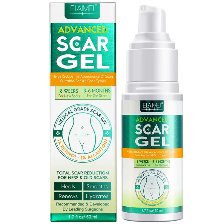 New Arrivals Remove Scars Repair the Skin Scar Removal Gel ELAIMEI  Medical Grade Ingredients Advanced Scar Gel