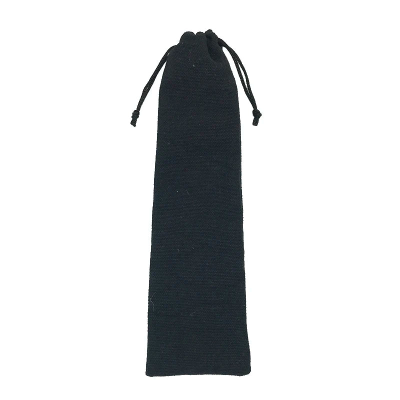 Custom Logo Blue Cotton Mobile Phone Holders Bag Drawstring Gray Canvas Glasses Pouch for Dust