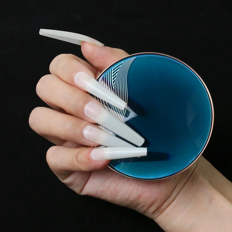 New Wholesale 600  PCS Press on Full Cover French Long Ballet Artificial Fingernails
