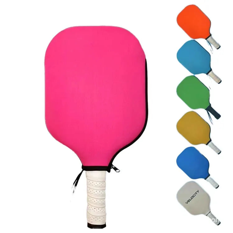 Custom Logo Sublimation Pickleball Racket Protector Sleeve Professional Neoprene Pickleball Paddle Cover MegaBDM
