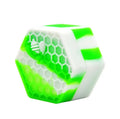 Colored Small  Hexagon Silicon Container Non Stick 26ml  Storage Container Box