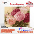 Orfon LY345 Paint by Numbers DIY Decorative Photo Digital Oil Painting Classical Flower Wholesale Abstract  on Canvas No Frame