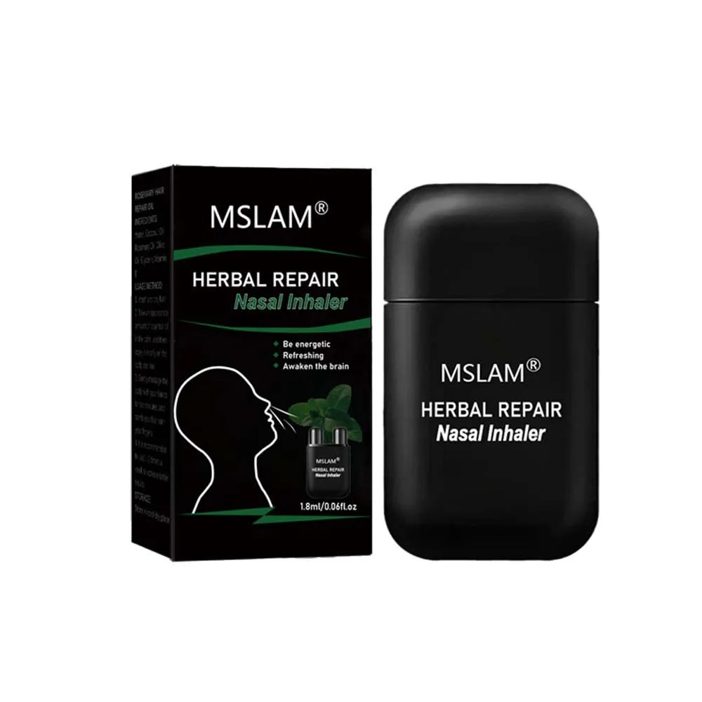 Wholesale Double-hole Nasal Stick Herbal Nasal Rnhaler Relieve Nasal Congestion During Dlass and Driving Refresher Stick