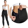 Women Burning Fat Butt Lifter Slimming Leg Thigh Eraser Yoga Body Shaper Sweat Sauna Pants High Waist Trainer Leggings