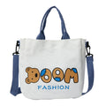 Unisex Casual Tote Handbag New Design Canvas Lightweight Portable Fashion Trends 26x22x6CM 100cm Strap Length 0.15KG Model