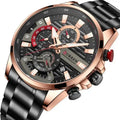 CURREN 8415 Man WristWatch Waterproof Chronograph Men Watch Top New Luxury Classic Stainless Steel Sport Male Clock