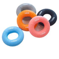 Adjustable Strength Silicone Grip Ring Custom Logo Fitness Hand Trainer Finger Recovery Arm Muscle Exercise Equipment MUDA Brand