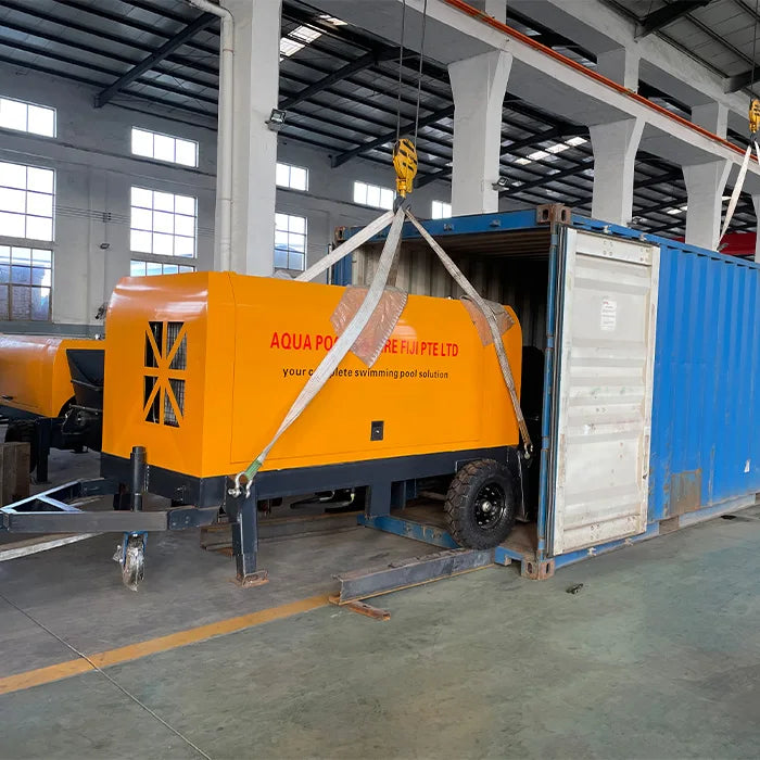 Factory Supply diesel Trailer Concrete Pumping Truck Machinery