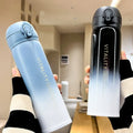 Office Stainless Steel Insulated Coffee Mug Insulated Mugs Gradient Color Portable Vacuum Water Bottle