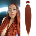 Pre-Stretched Jumbo Braiding Hair Extensions Synthetic Fiber 26inch Machine Double Weft HotWater Setting Itch Free Crochet MegaBDM