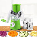 Manual Vegetable Cutter Slicer Shredder Durable Vegetable Slicer Chopper Kitchen Rotate Vegetable Cutter Portable Chopper Grater