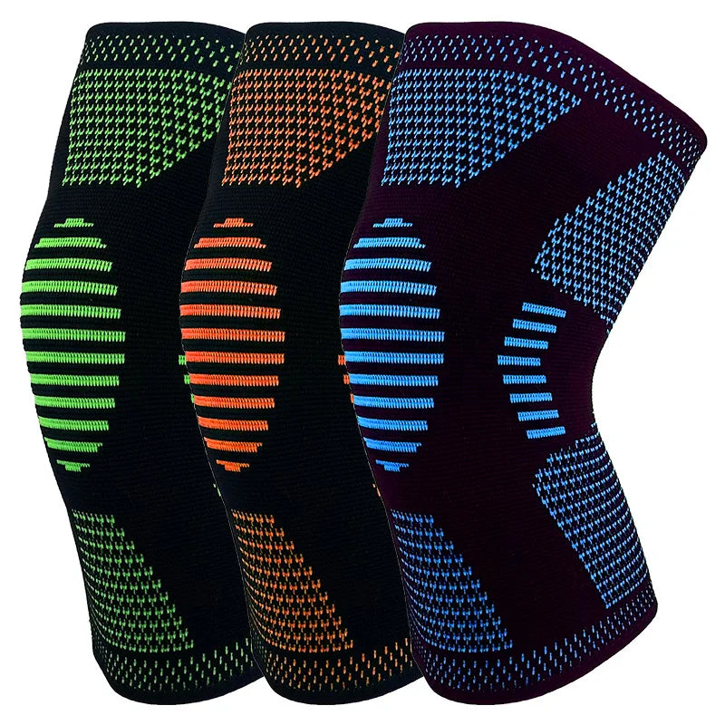 2025 Men Women Thigh Compression High Elastic Knee Support Brace Sleeve Nylon Knee Pain Protector