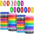 Customized Logo Silicone Wrist Strap with Luminous Printing for Group Activities and Team Sports Promotional Party Supply