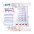 Hysent 12-Dot Hydrocolloid Acne Patches Lovely Butterfly Custom Modeling Color for Acne Treatment