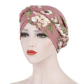 Hair Bonnet Double Layer Ankara African Print Head Scarf Headwraps Turban Hat Ribbon for Women Sleeping Afri