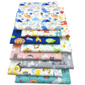 8pcs Lot Cartoon Quilting Cotton Fabric Patchwork Fat Quarter Bundles Sewing Cloth for Handmade Bags Purse Pillowcase