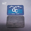Custom Supported Hot Sale End  Fold Quality Guaranteed  Custom  Woven Badges Patches for Clothing