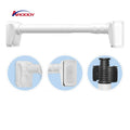 ARODDY 32mm Easy Assemble Carbon Steel Shower Curtain Rod Adjustable Extendable Telescopic Rods Shower Curtain Poles