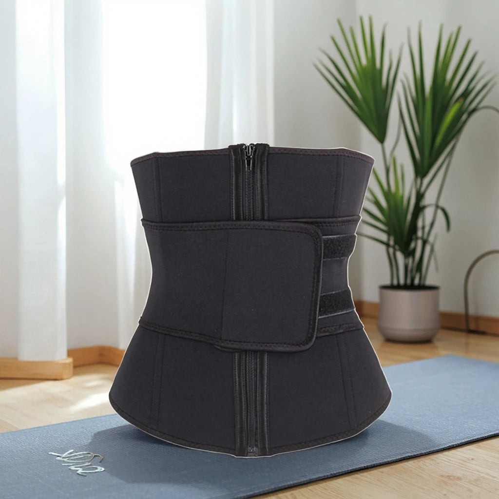 Custom Private Label Women Plus Size Corset Waist Trainer Slimming Belt with Neoprene/Nylon Material and Protection