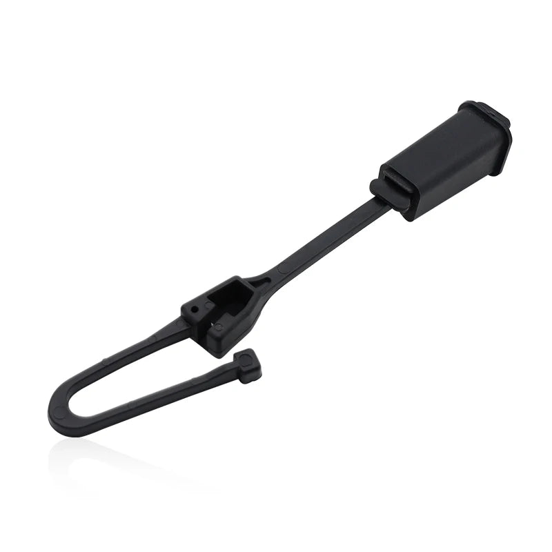 FTTH Optical Heavy Duty Plastic Metric Fiber Drop Wire Cable Tension Clamp