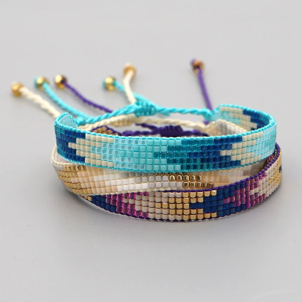 Miyuki Bracelet for Women Boho Friendship Bracelets Jewelry Bohemian Arrow Pulseras Mujer Moda 2022 Handmade Jewellery