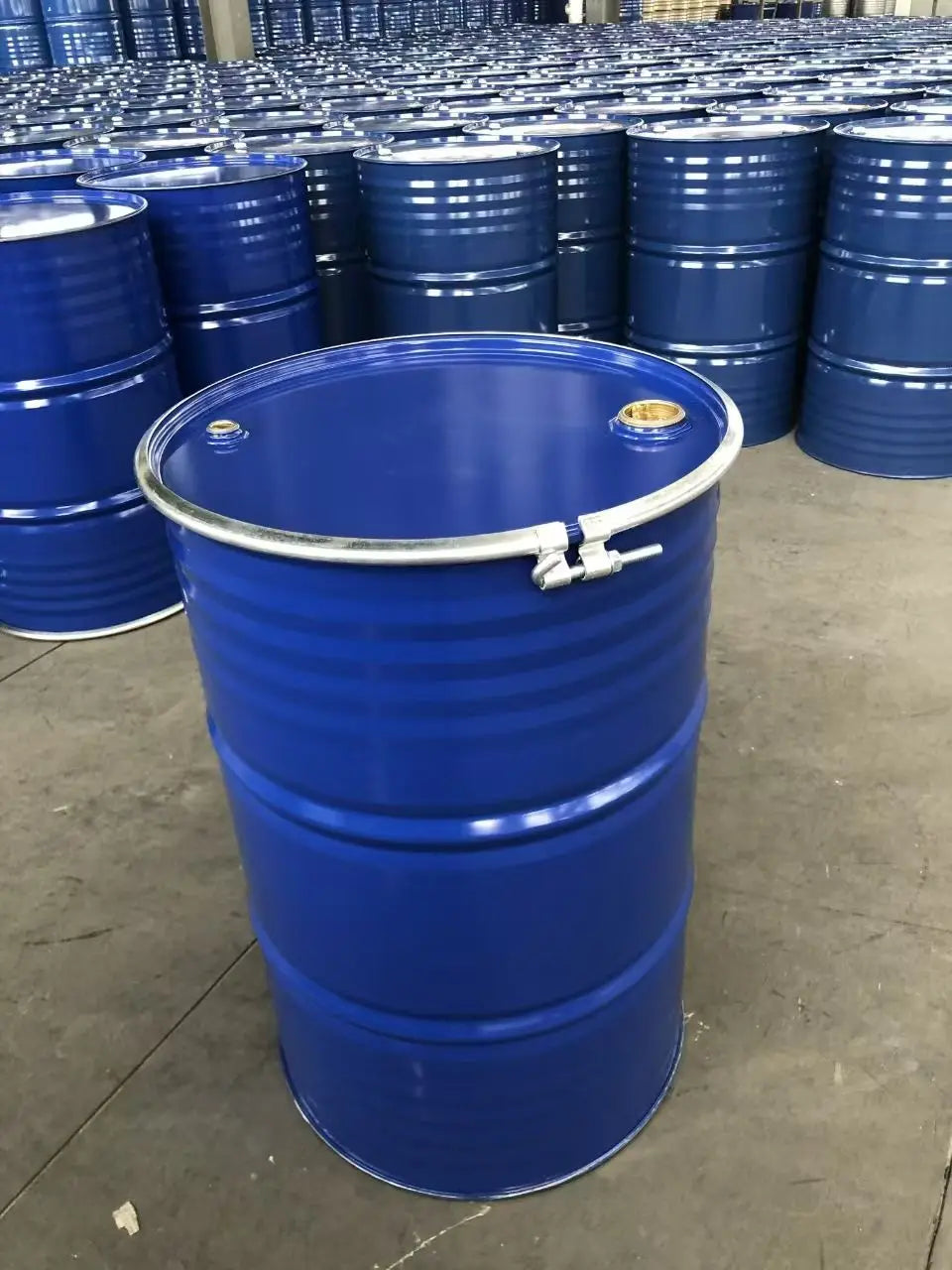 220L Steel Drum 55-Gallon Metal Barrel 210L Capacity Steel Painting Drum with Open Top