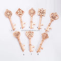 Wholesale 6 Colors Cheap Wedding Favors Key Shape Bottle Opener Key Bottle Opener