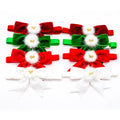 Solid Color Bow Tie Pet Accessories Velvet Adjustable Collar for Pets New Cross-Border Product