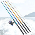 Made in China High Quality  Fiberglass Reel Group and Rotate Ice Fishing Rod