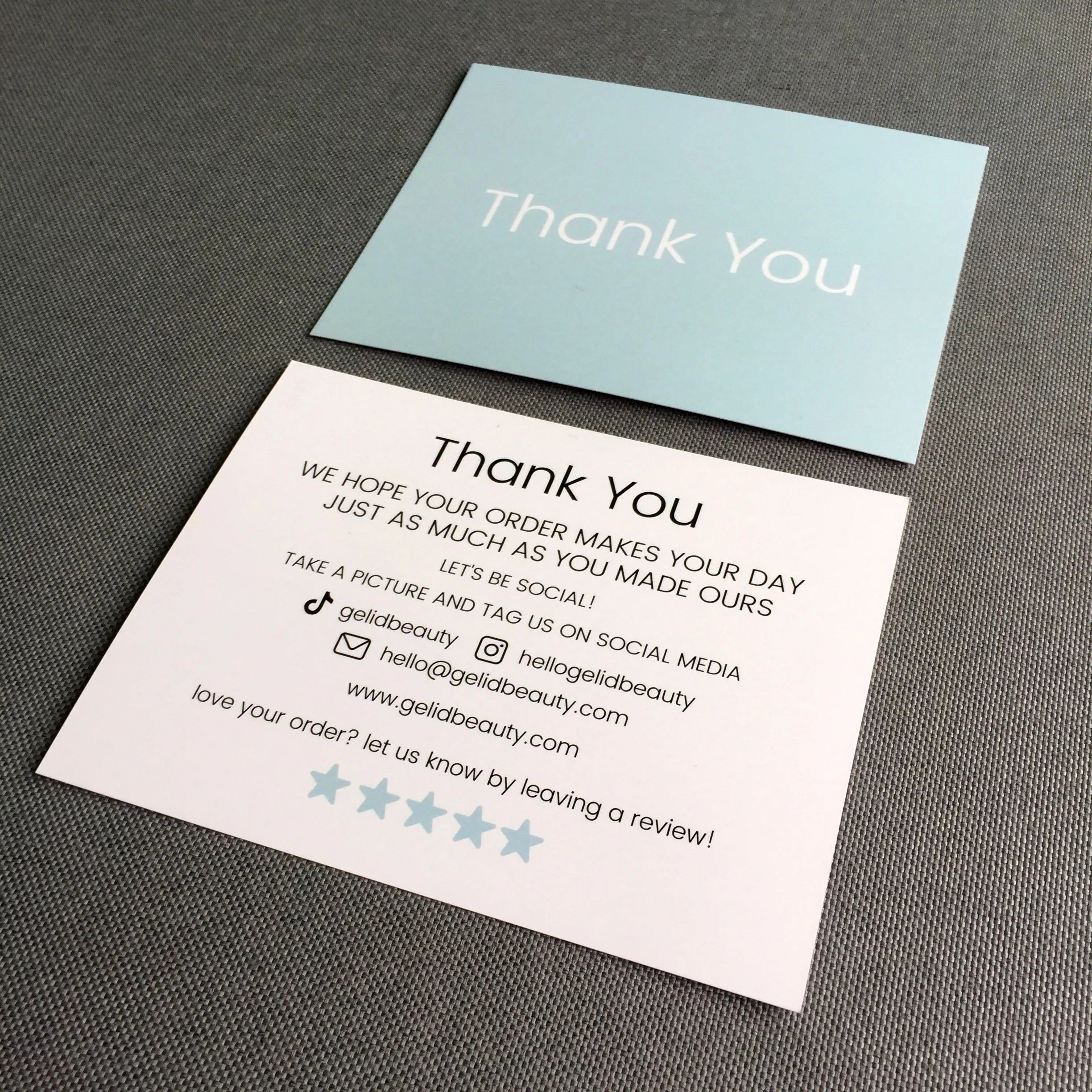 Customized Colorful Cards High Quality Greeting Christmas Printing Paper Cards Thank You Cards Custom With logo
